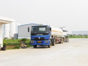 运输气体车辆